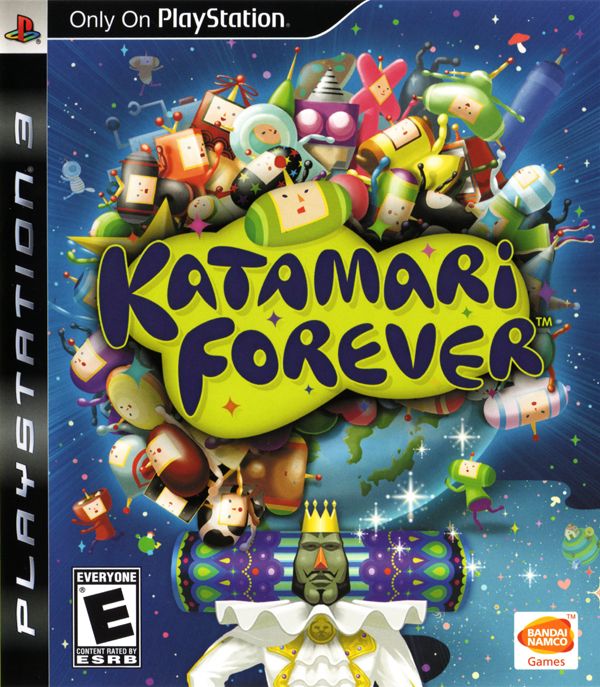 Katamari Forever box art for Playstation 3